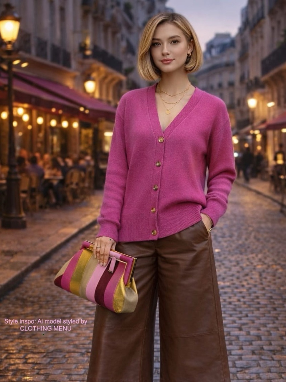 100% Cashmere 2 Ply Cardigan in Pink | C by BLOOMINGDALE’S Women's Size Small